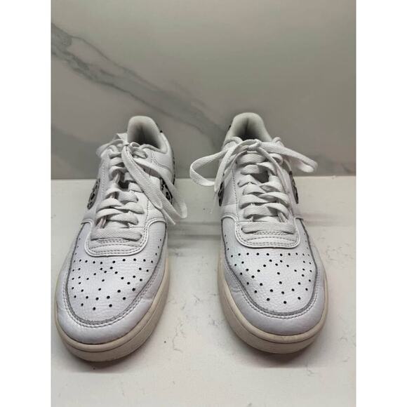 Nike Women’s Size 8 Leopard Print Court Vision Sneakers - Picture 2 of 5